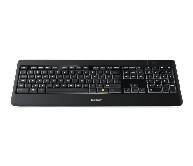 Logitech Klawiatura komputerowa LOGITECH K800 Bezprzewodowa US 920-00 - 1381019 - zdjęcie 4